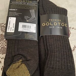 6 pairs Men’s Brown Mid Calf Socks